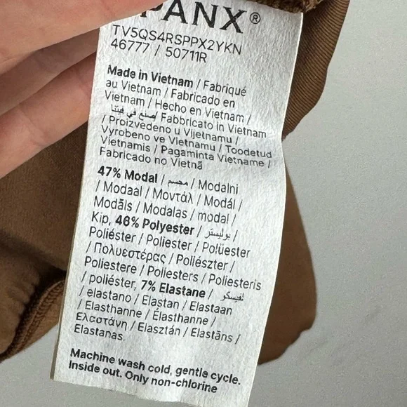 SPANX Airessentials Cinched Hoodie - Cocoa sz S - Picture 6 of 7